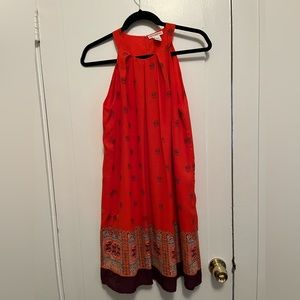 Multi color work dress